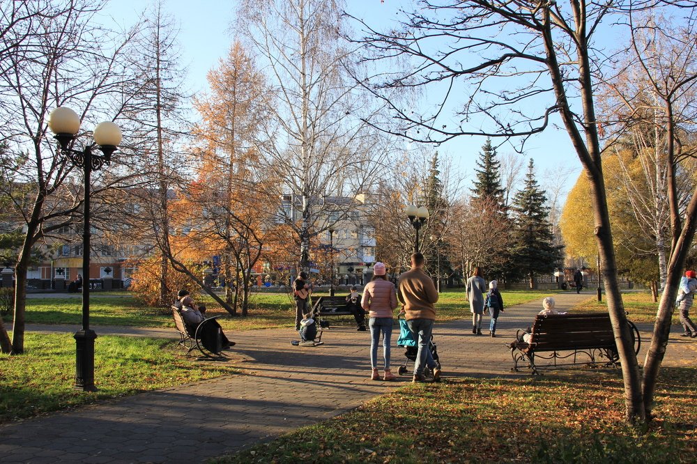 Отдых в парке