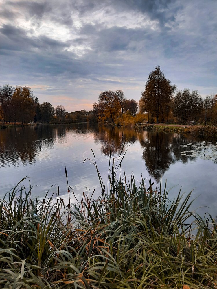 Осень в старинной усадьбе.