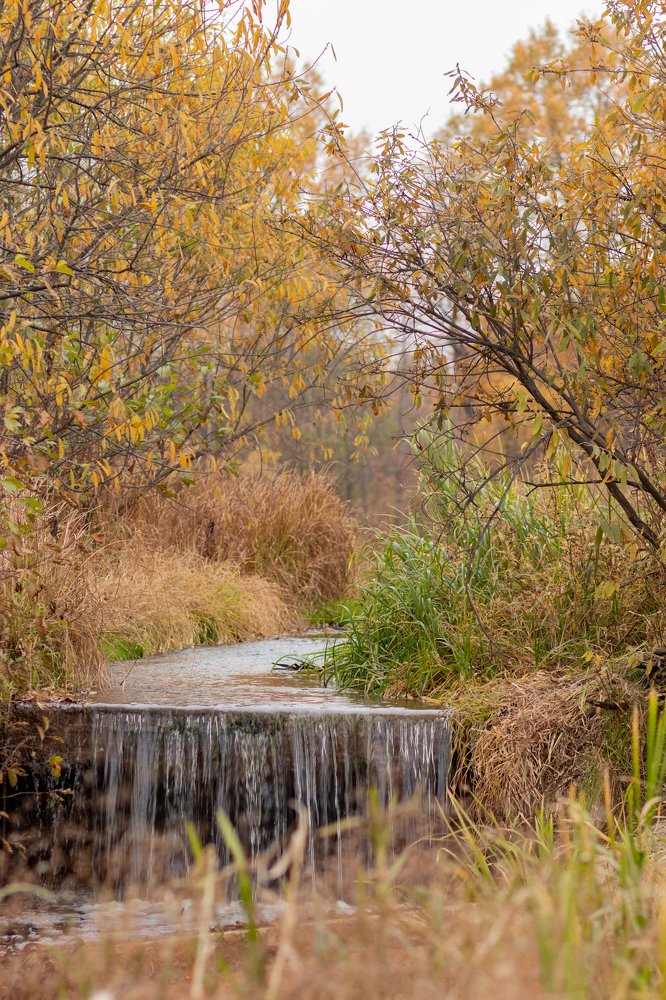 Осенний водопад