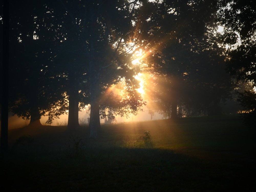 Начало дня.