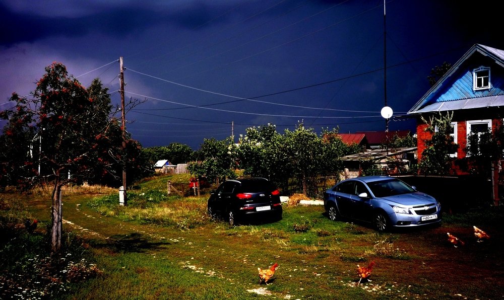 BEFORE A THUNDER STORM