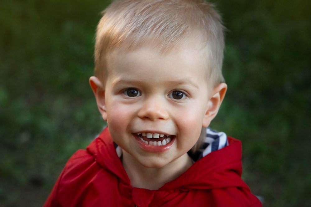 Sunny boy with so happy eyes.