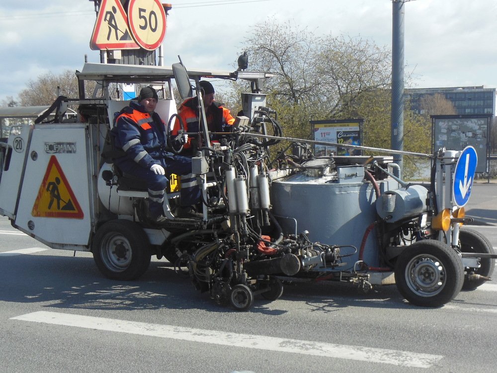 дорожная разметка