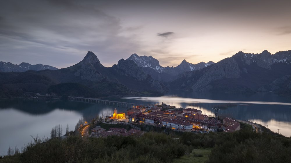 Riaño sunset.