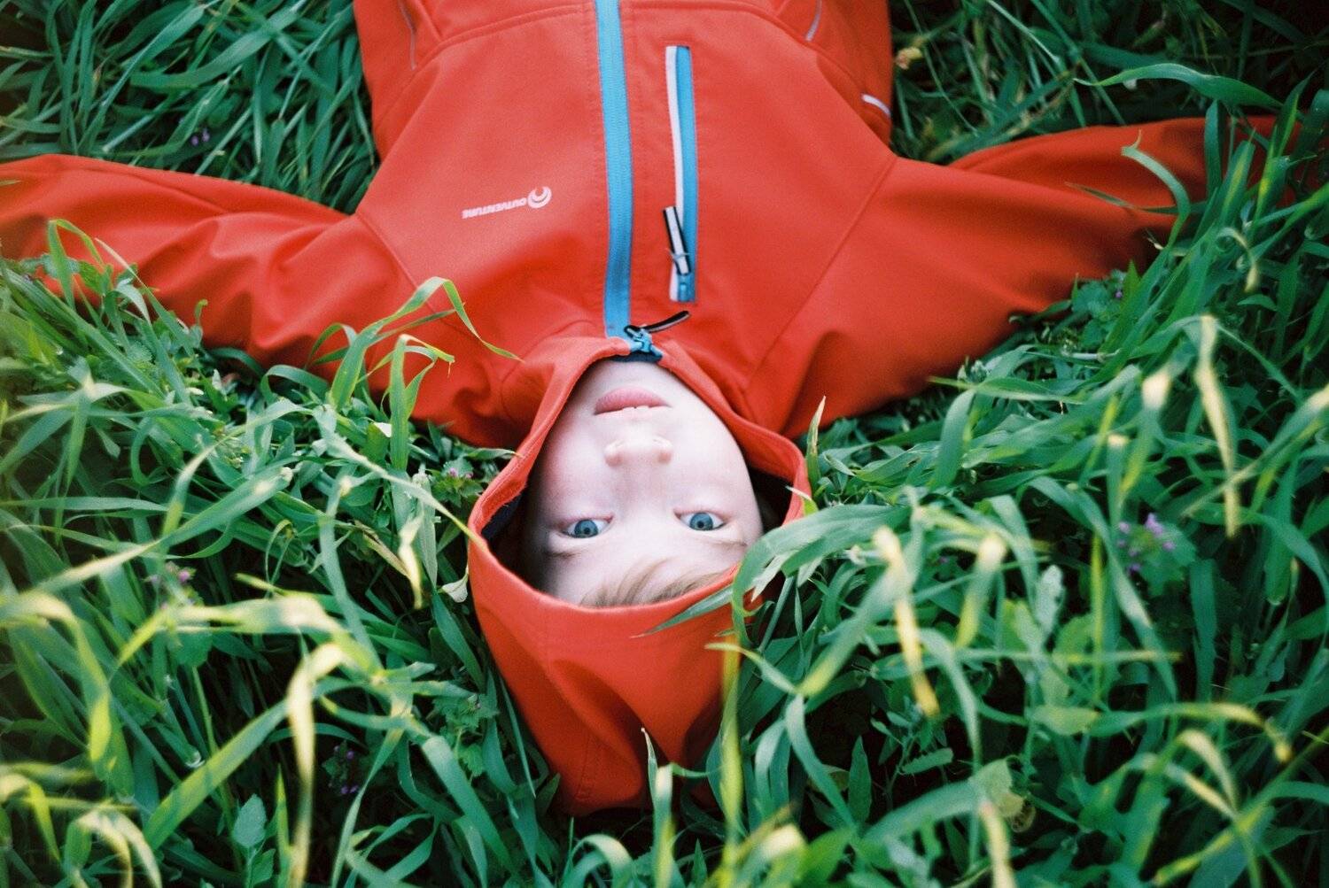 Jump in the grass