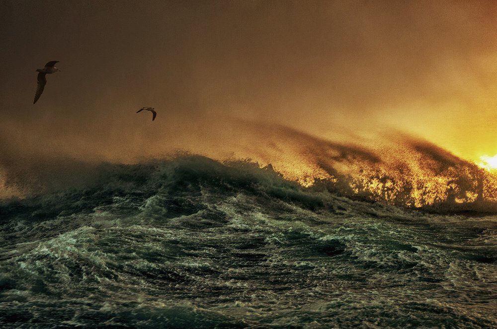 Северное море.