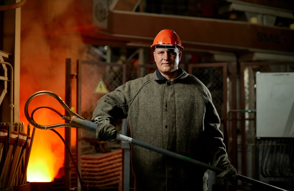 Metallurgical worker