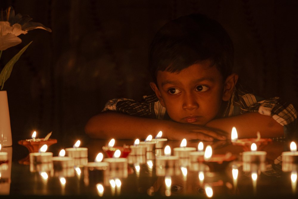 Waiting for celebration