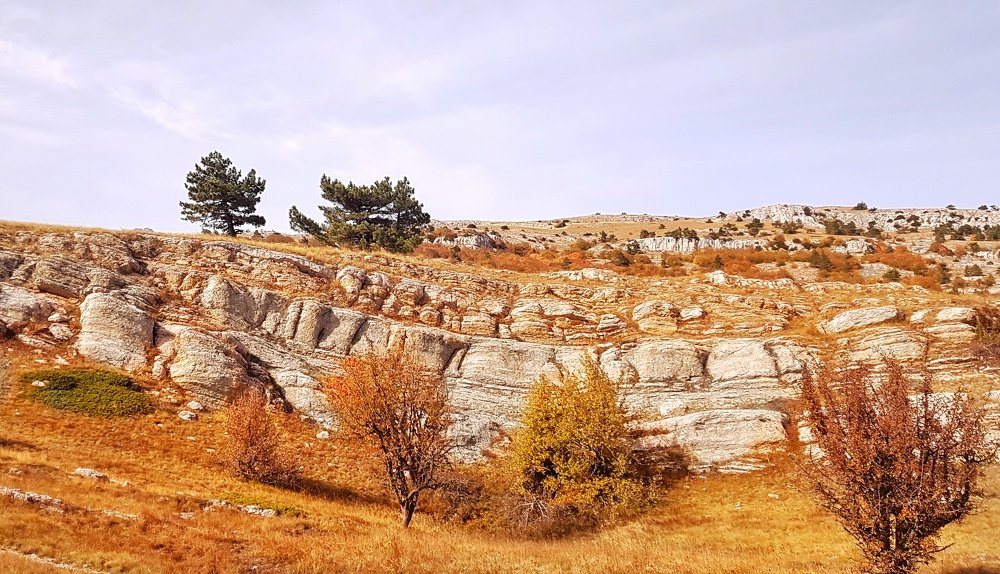 Осень на горе Ай-петри