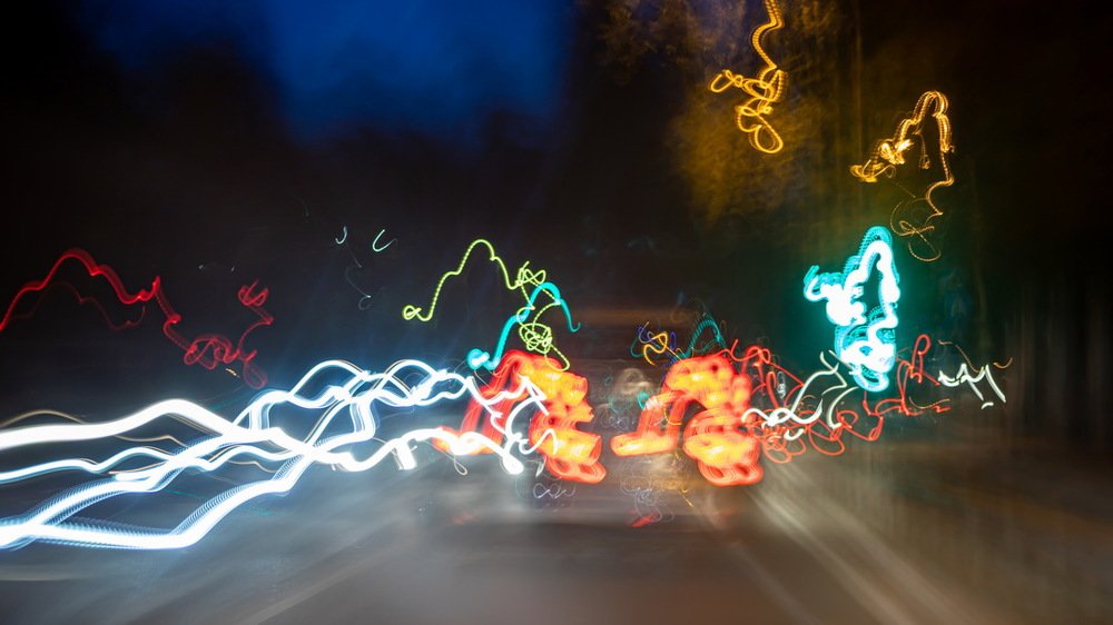 Световая абстрация