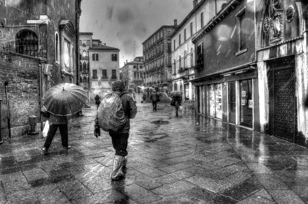 Венеция зимой.