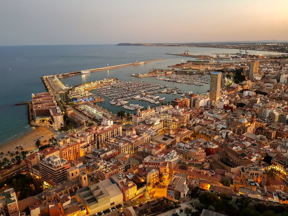 Вечерний Аликанте