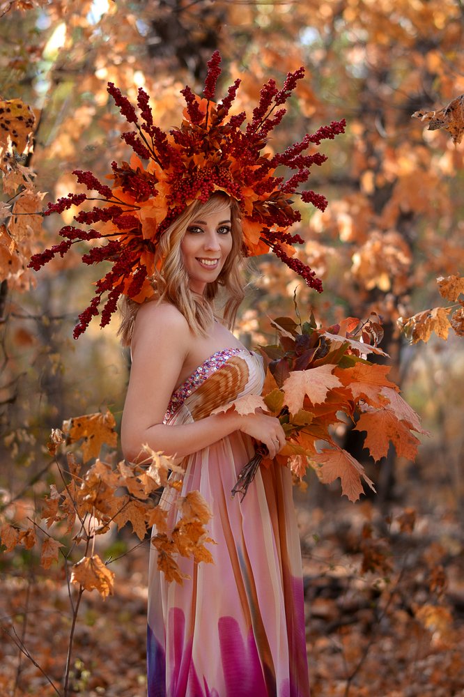 девушка-осень