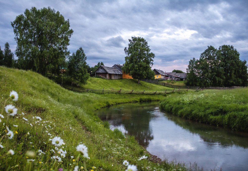 Лето в деревне