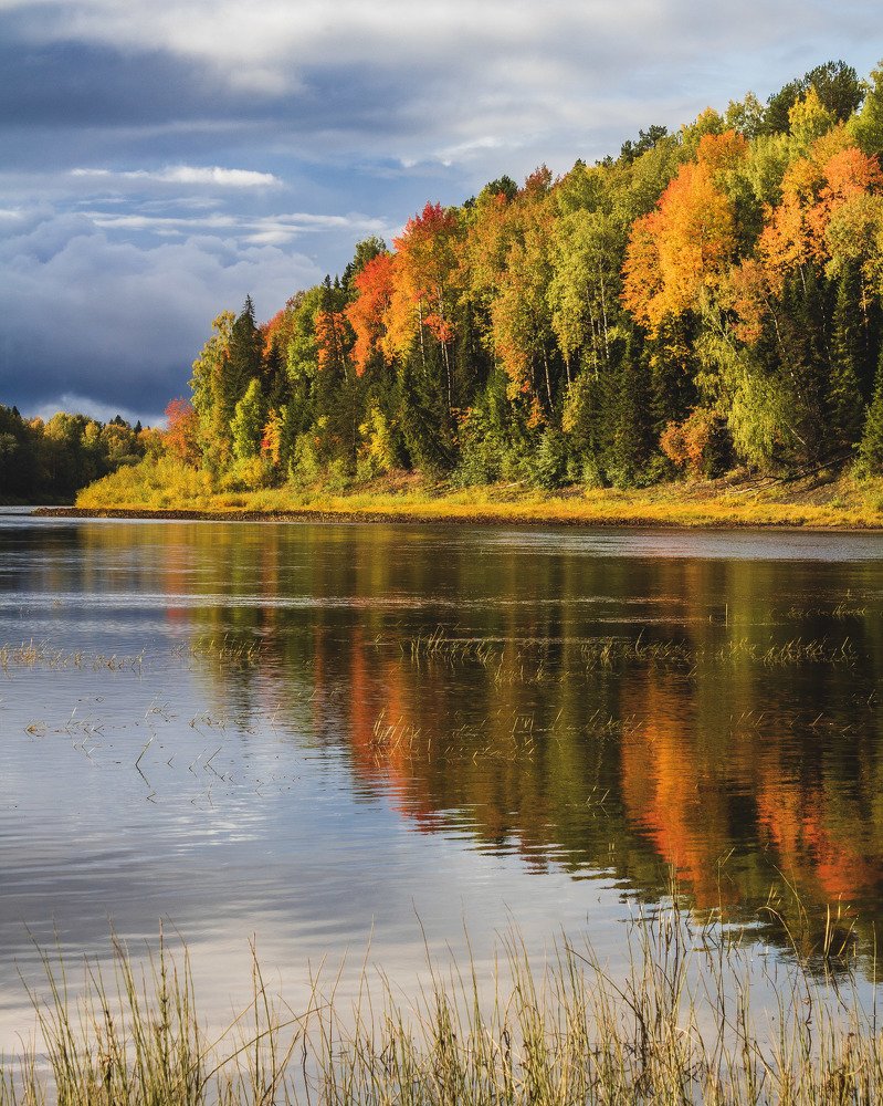 Осень на реке Язьва