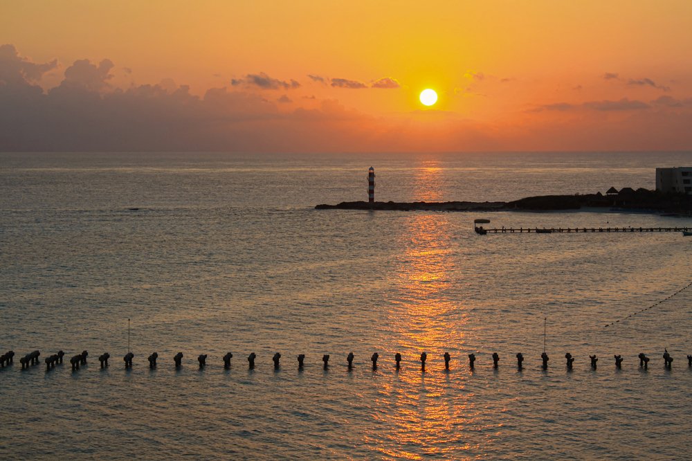 inmensidad del mar Caribe