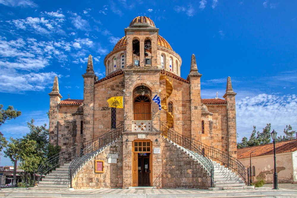 Εκκλησία Μεταμόρφωση Σωτήρος, a historic church by Ernesto Ziller.