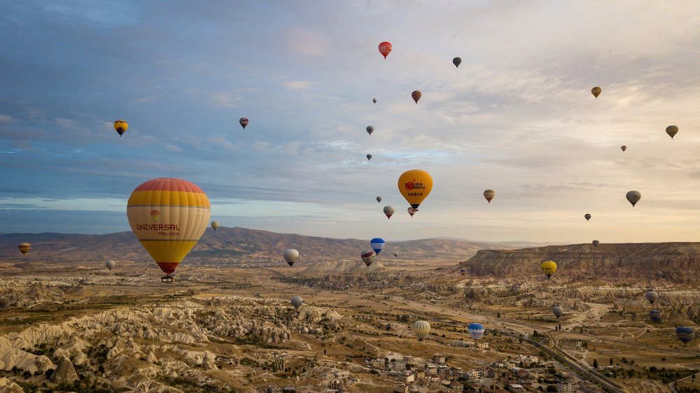 Sunrise balloons @ Cappadocia, Turkey