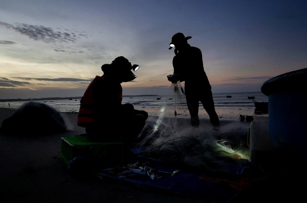 Рыбаки на рассвете