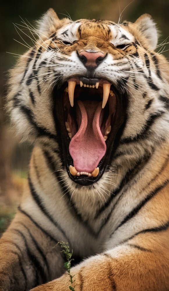 Vladimir showing of some teeth