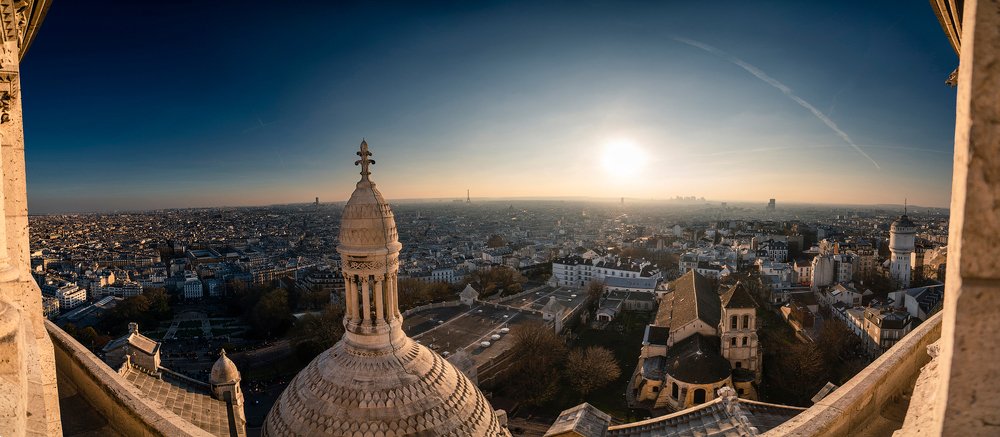 Закат на Монмартре