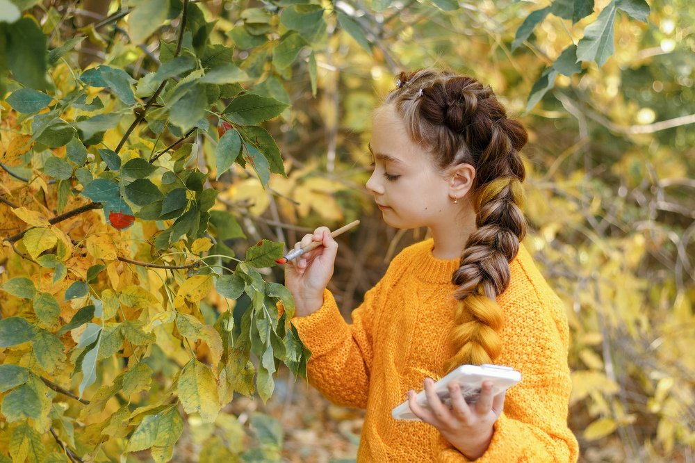 Раскрасим природу яркими красками!