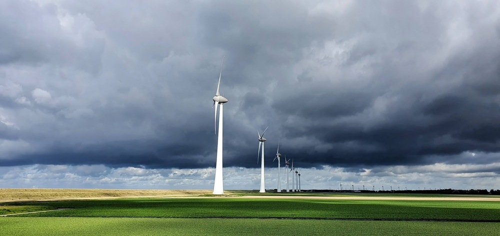 Wind and clouds like a fairytale