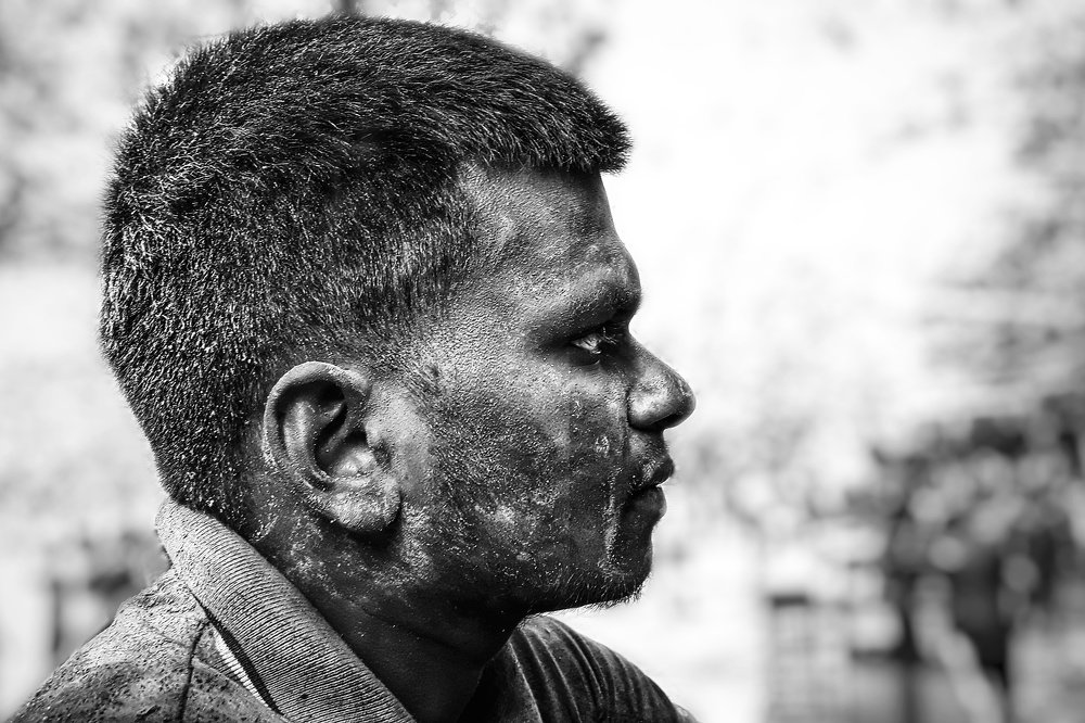 Black and white holy