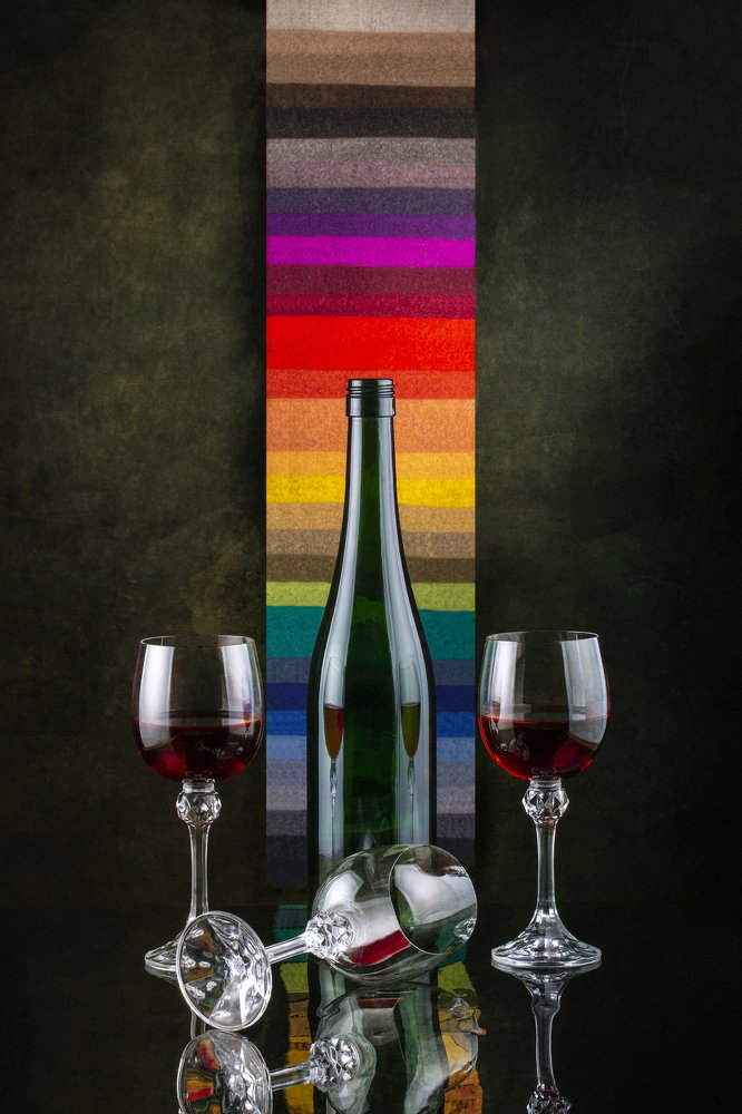 Натюрморт с вином