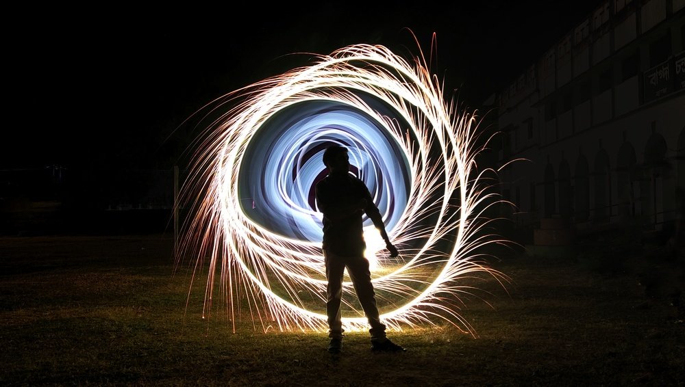 Light painting with Mobile