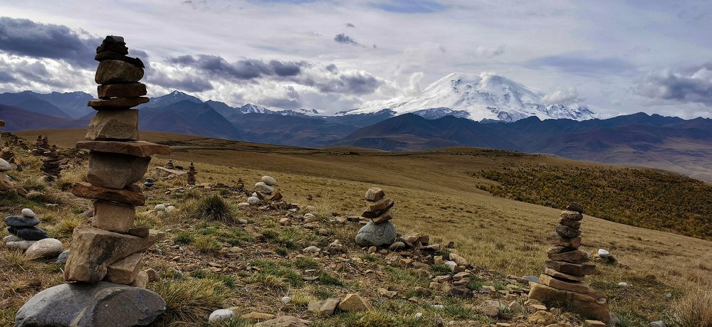 Осень. Эльбрус