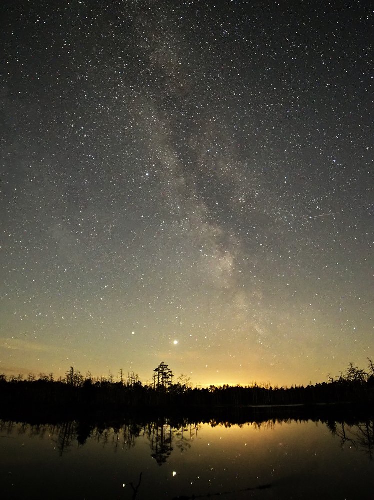Milky Way in Latvia