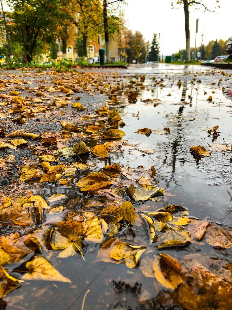 Плачущее небо под ногами
