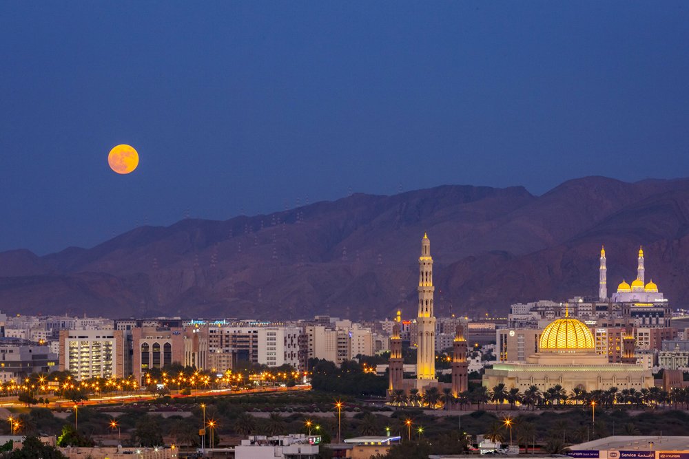 Muscat In Full Moon