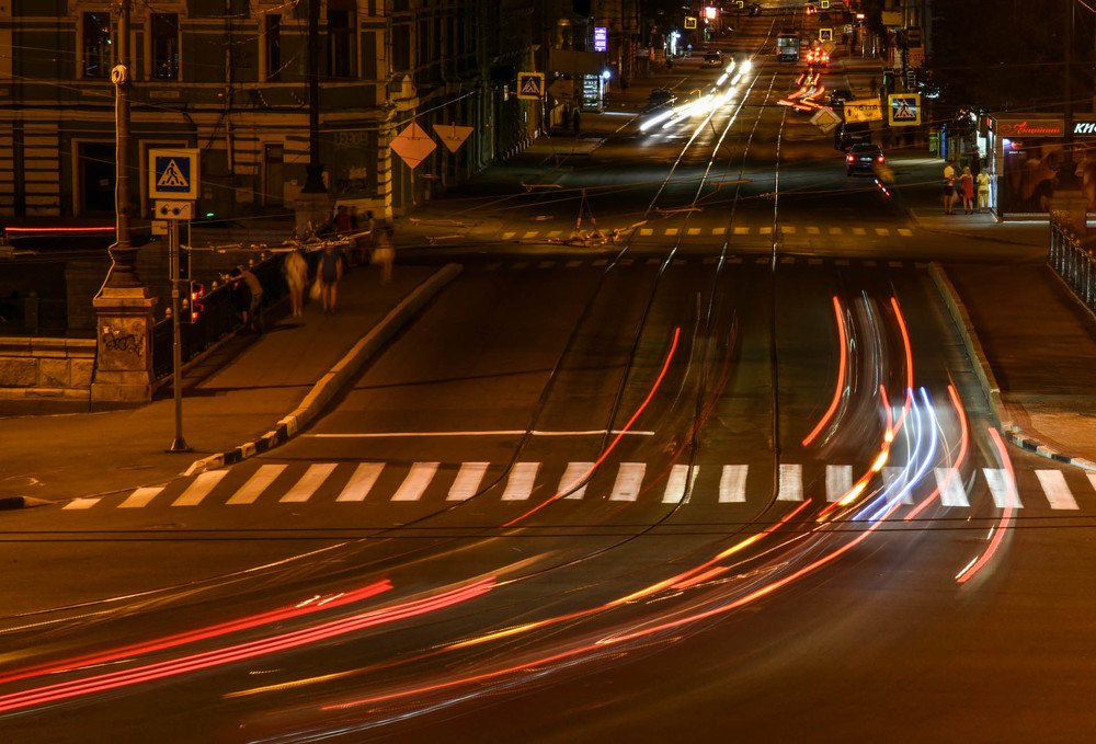 Огни ночного города