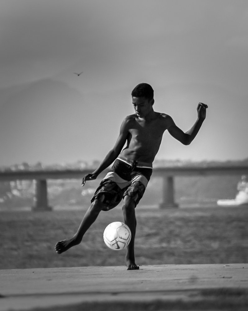 Brazil | Street | Football | Rio de Janeiro | Happy