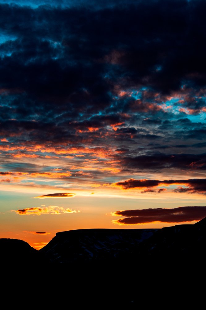 Закат в Хибинах