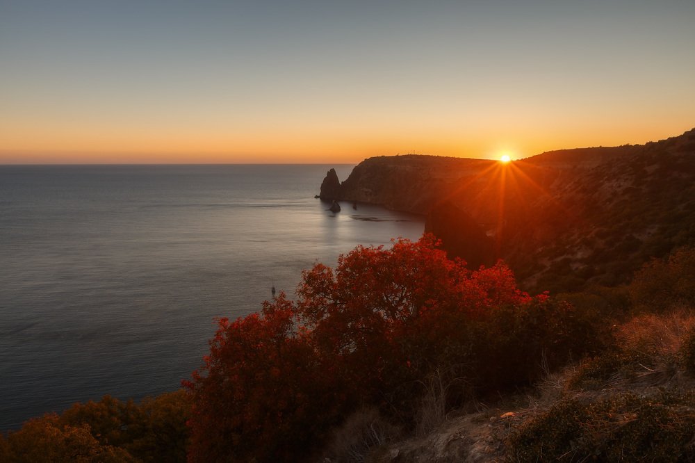 Октябрь на мысе Фиолент.
