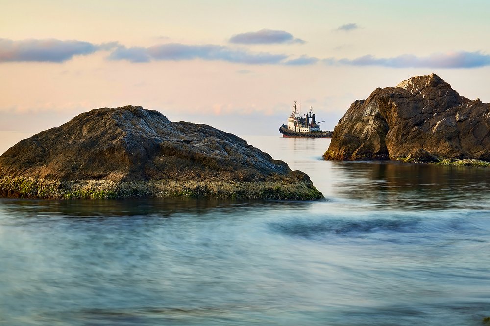 Утро на море