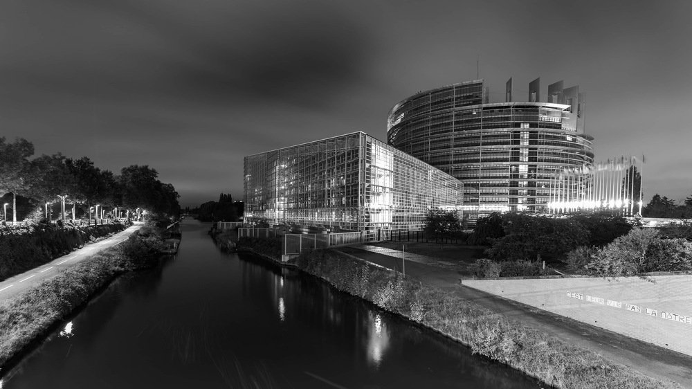 The European Parliament in Strasbourg