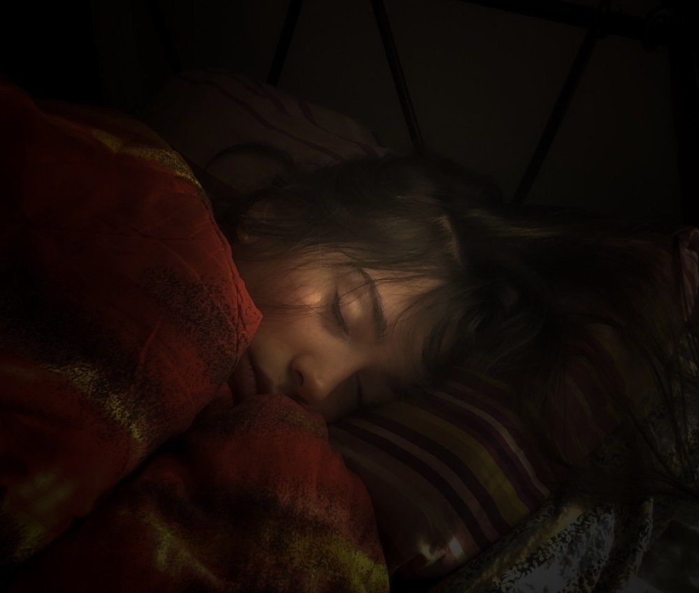 Kristina's quiet morning dream