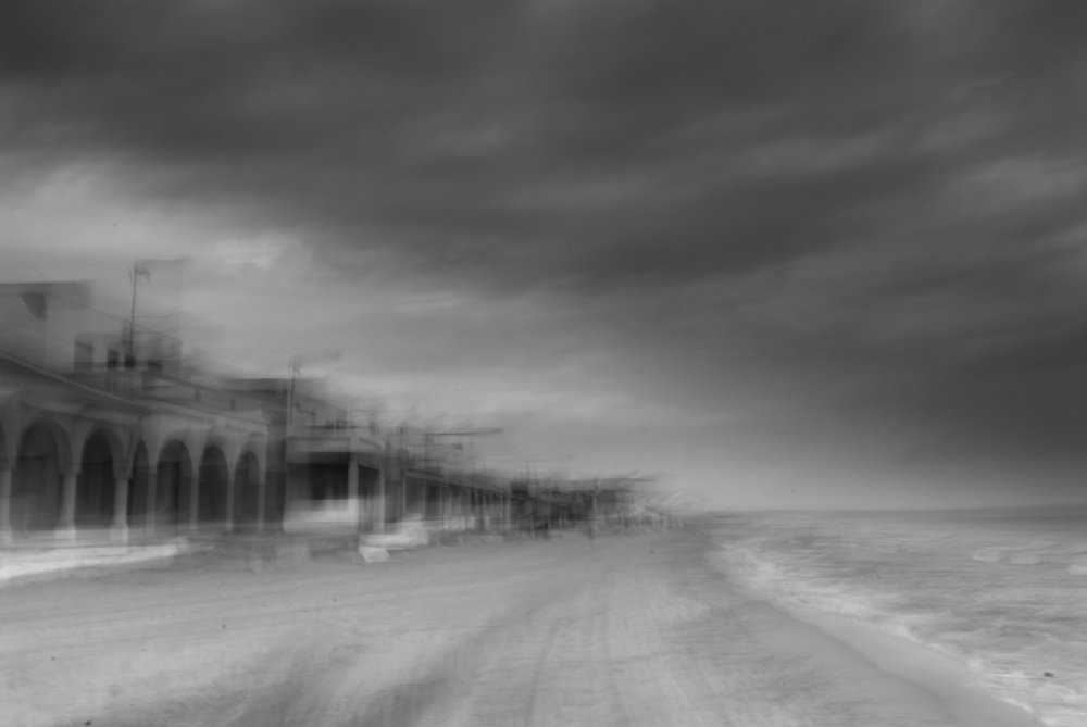 Simulated earthquake.