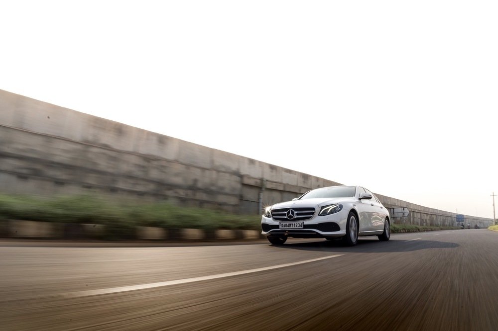 Beautiful Sun light and a beautiful merc
