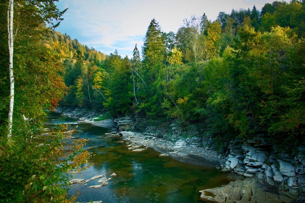 Ранняя осень в Карпатах