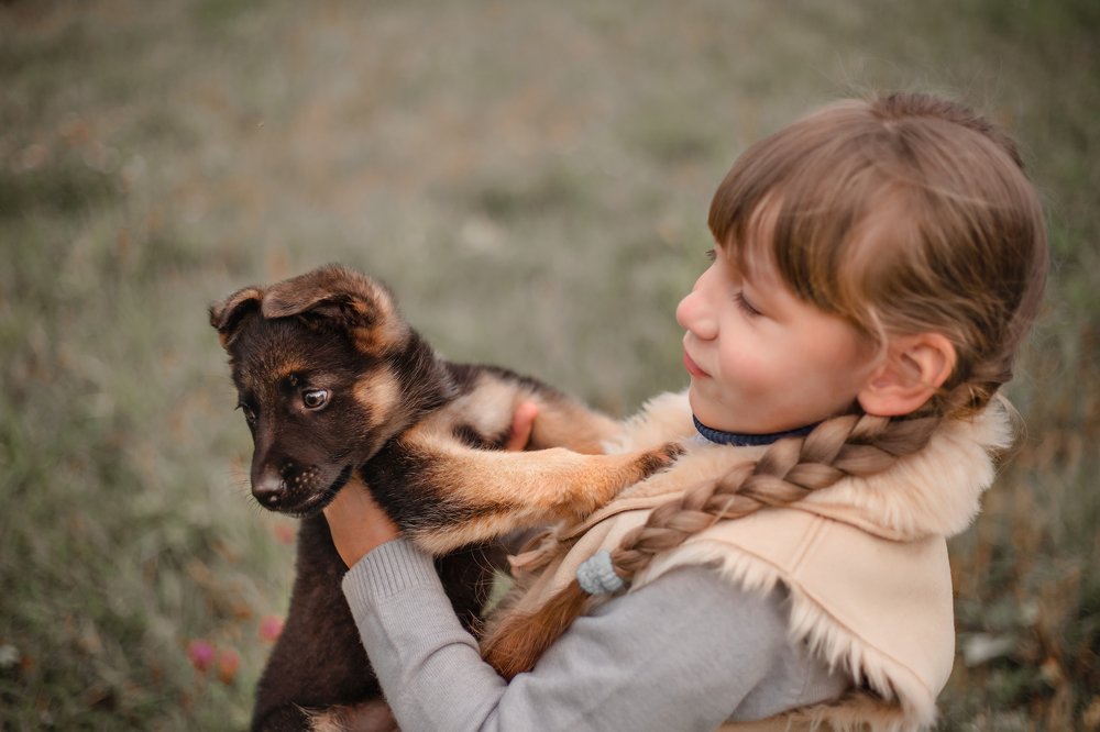 У меня появился щенок...