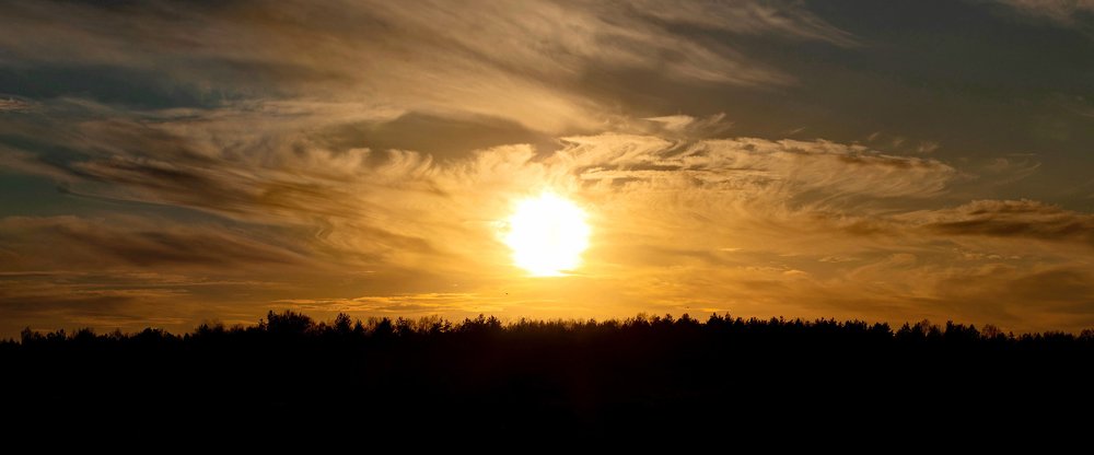 Закат в Барановичском пригороде