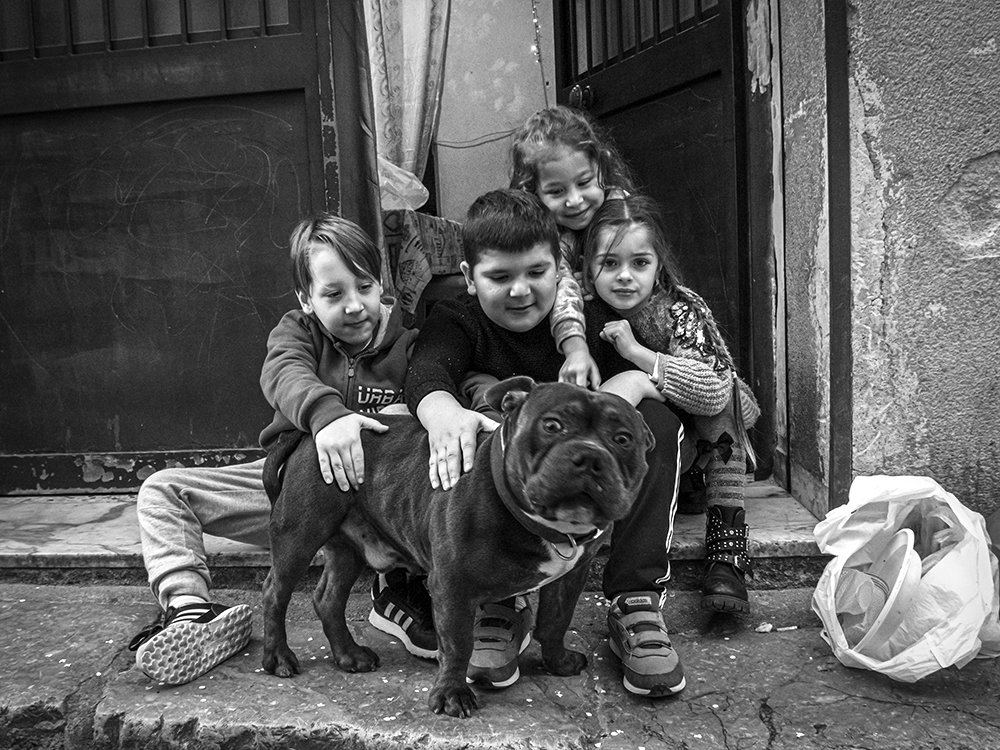 Infanzia a Ballarò.