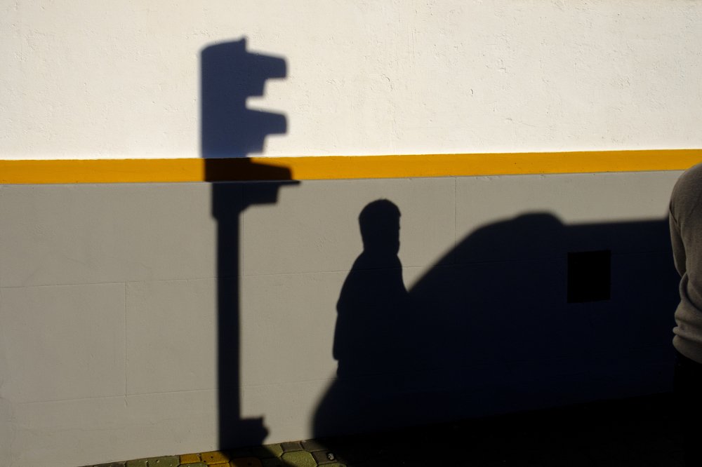 shadows on the street