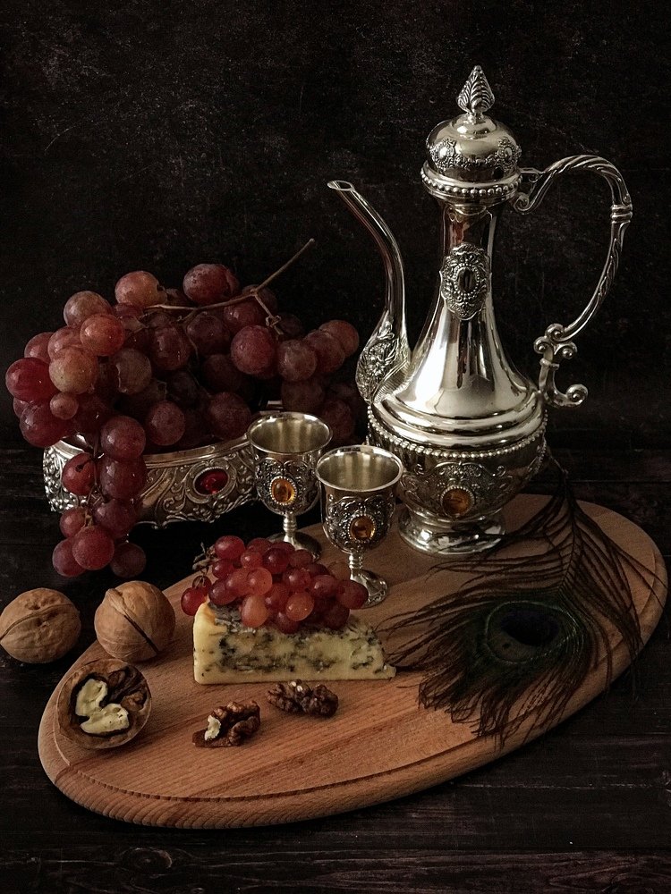 Натюрморт с сыром