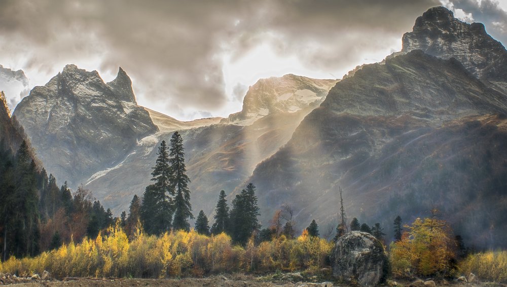 Осень в Домбае...